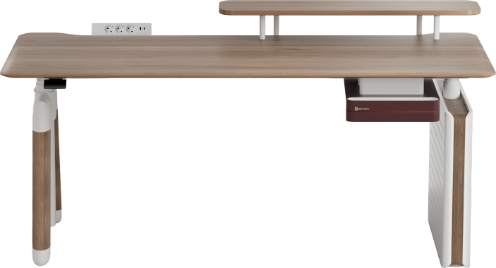 Комп’ютерний стіл з електрорегулюванням висоти Sihoo D07 1.6m Maple/White