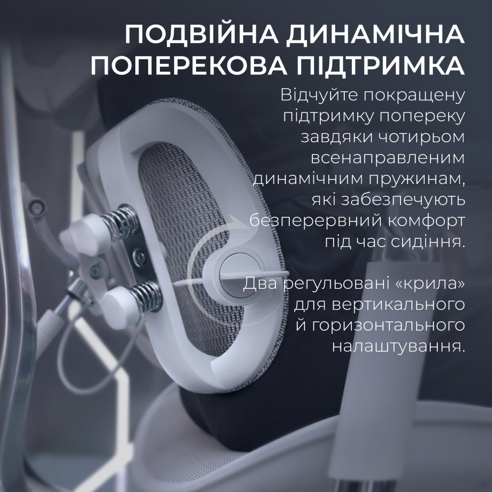 Крісло офісне Sihoo DORO S300 Mesh Light Grey